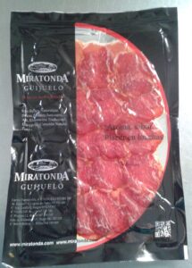 Bandeja de lomo ibérico